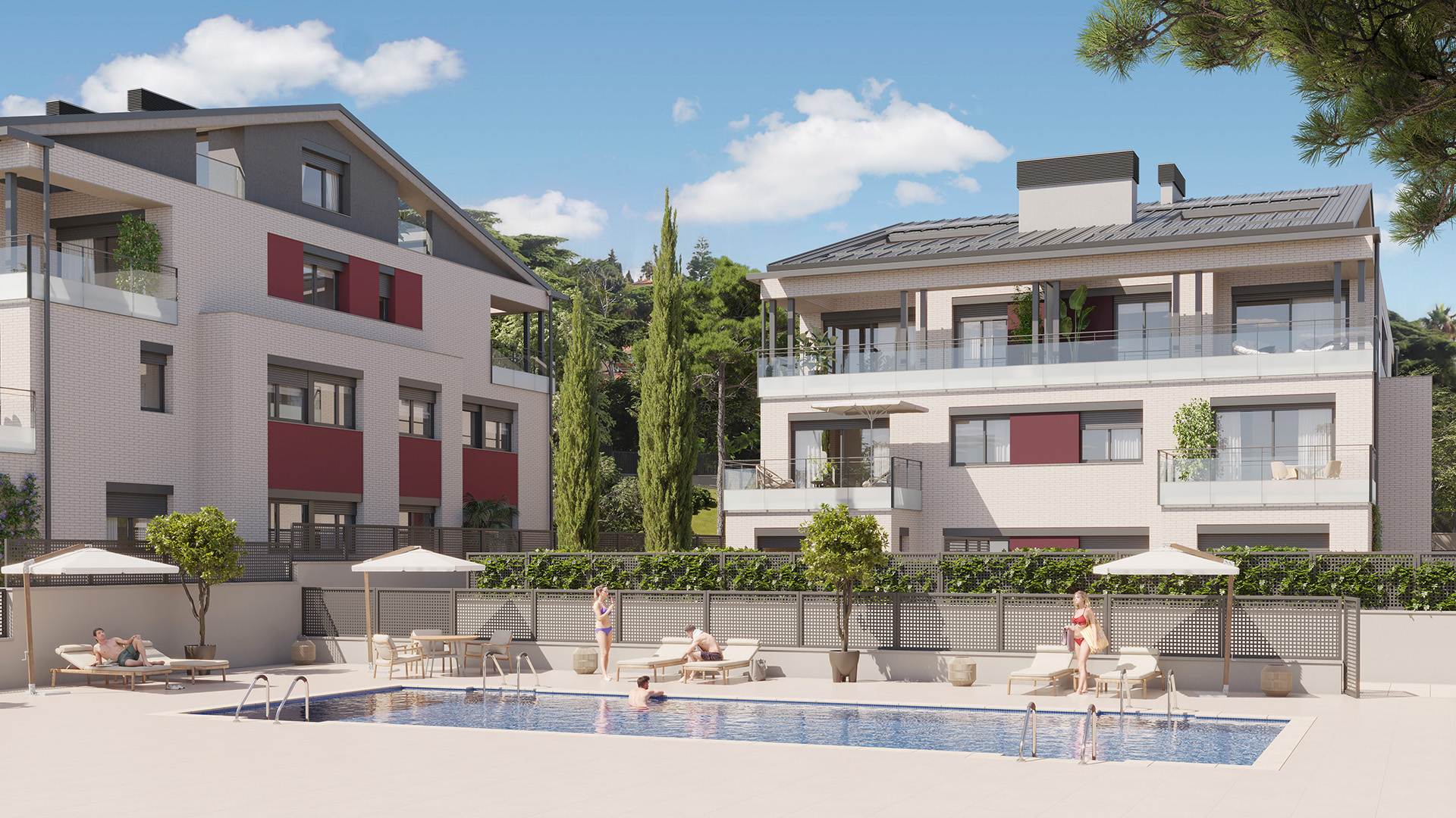 Complejo residencial en Premia de Dalt №18209
