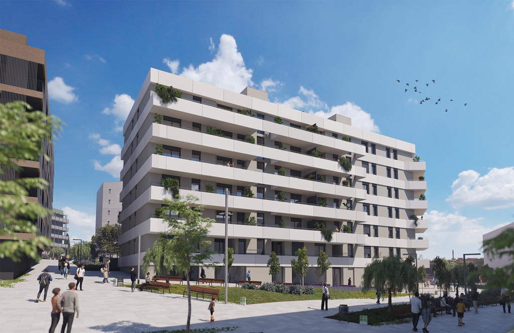 Apartamentos en un nuevo complejo residencial en Horta-Guinardo №55988
