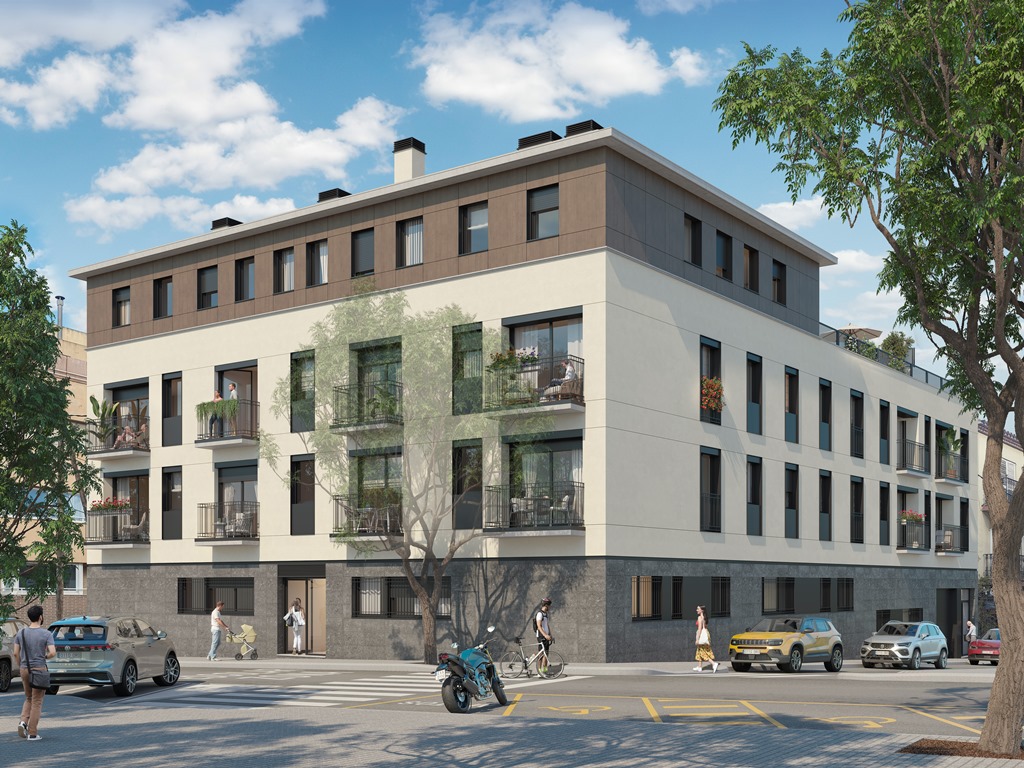 Apartments in a new complex in Sant Cugat №55989